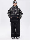 Damen-Set Mountain Vibe Pulloverjacke & Urban Freerider Baggy-Schneehose