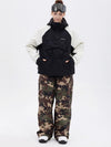 Freestyle-Skianzug für Damen im Bergtarn-Look – Bomberjacke & Baggy-Hose-Set