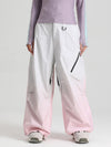 Gsou Snow Damen Strapazierfähige Urban Vibe All Function Baggy Schneehose