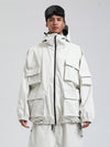 Gsou Snow Alpine Cruiser Fleece Oversize Baggy Snowboardjacke für Herren