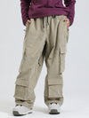 Gsou Snow Alpine Cruiser Fleece Oversize Baggy Snowboardhose für Damen