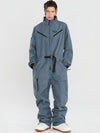Damen-Schneeanzug Nandn Mountain Cargo Baggy Einteiler Schneeanzug