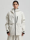Gsou Snow Damen-Winterjacke, strapazierfähig, Mountain Pro, Funktions-Cargo-Schneejacke