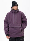 Mountain Vibe Streetstorm Pullover-Snowboardjacke für Herren – Ganzjahresjacke
