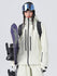 Searipe Unisex Strapazierfähige Mountain Rider All-Terrain Baggy Schneejacke für Damen und Herren