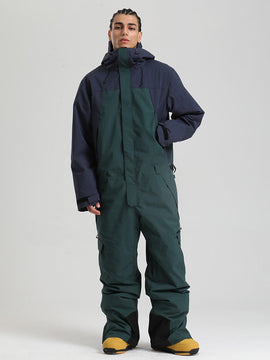 Herren Backcountry Explorer Einteiler Cargo-Skianzug Ganzkörper-Schneeanzug
