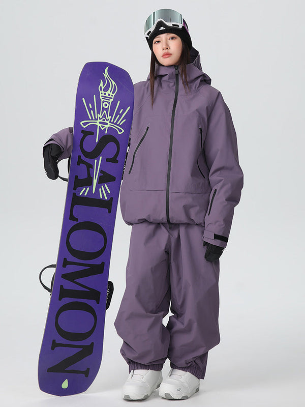Searipe Unisex Strapazierfähiger Mountain Pro Allwetter-Schneeanzug für Damen und Herren