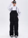 Damen City Chill Street Style Freerider Baggy Snow Bib Overalls