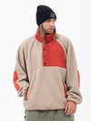 Herren-Abenteuerpullover aus Kunst-Sherpa-Fleece, warm und bergtauglich