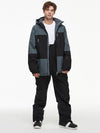 Herren-Thermo-Schneejacke und Latzhose für den Backcountry Mountain Explorer