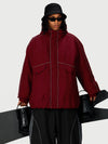 UrbanCraft Herren-Schneejacke mit reflektierenden Elementen – Workwear Street Fit
