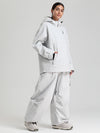 Gsou Snow Damen-Pullover-Anorak, strapazierfähig, Bergflauschig, Baggy-Schneeanzug