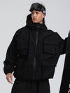 Gsou Snow Alpine Cruiser Fleece Oversize Baggy Snowboardjacke für Herren