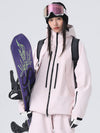 Searipe Unisex Strapazierfähige Mountain Rider All-Terrain Baggy Schneejacke für Damen und Herren