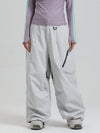 Gsou Snow Damen Strapazierfähige Urban Vibe All Function Baggy Schneehose