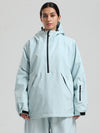 Gsou Snow Damen-Snowboardjacke im urbanen Stil, Pullover-Anorak, Snowboardjacke