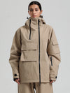 Gsou Snow Terrain Flow FlexZip Hybrid Cargo Snowboardjacke für Damen