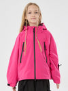 Mädchen Schneejacke mit Hasenohren, wasserdicht, wärmend, mit Kapuze, wasserdicht, Thermo-Schneejacke