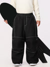 UrbanCraft Herren-Arbeits-Schneehose im Baggy-Stil mit verbesserter Kniebeweglichkeit