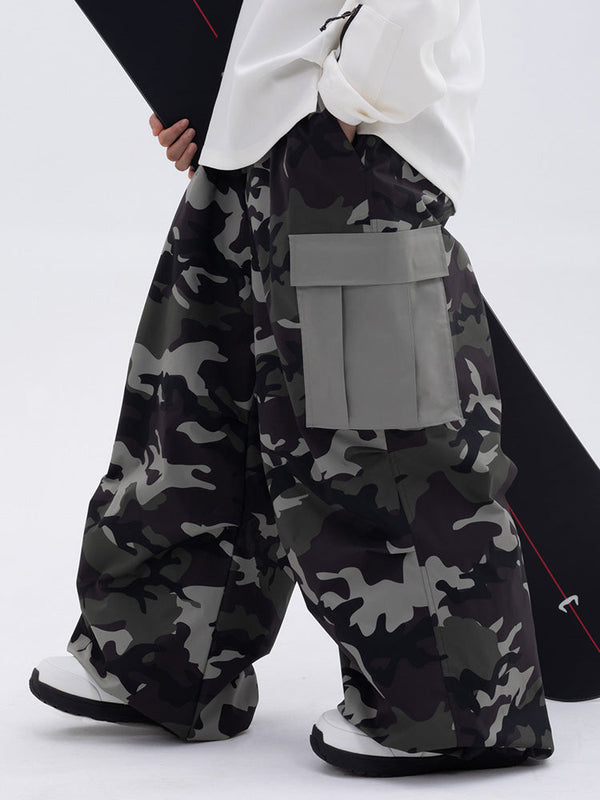 Mountain Chill Freestyle Prime Baggy Camo Snowboardhose für Herren