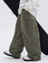 Herren-Skihose mit doppeltem Knieausschnitt, Mountain Freestyle, Baggy-Camo-Muster