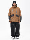 Chillform Herren-Schneeanzug mit reflektierendem Tarnmuster – Glow Trail Jacke mit Freerider Baggy Schneehose