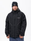 Mountain Chill Allwetter-Schneejacke für Herren mit reflektierenden Eigenschaften – Ideal zum Nachtskifahren und Snowboarden