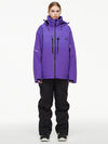 Arctic Queen Mountain Windbreaker Thermo-Schneeanzug für Damen mit Latzhose