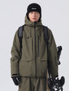Searipe Unisex Allwetter-Bergfahrer-Backcountry-Utility-Schneejacke für Herren