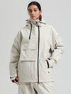 Gsou Snow Terrain Flow FlexZip Hybrid Cargo Snowboardjacke für Damen