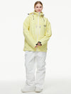Herren-Backcountry-Bergwindjacke, Thermo-Schneeanzug mit Latzhose