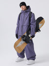 Searipe Unisex Strapazierfähiger Mountain Rider Allwetter-Schneeanzug für Herren, locker geschnitten