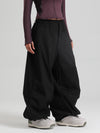 Gsou Snow Damen Strapazierfähige Urban Vibe All Function Baggy Schneehose