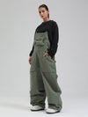 Damen-SnowMaster-Latzhose mit Isolierung und lockerem Schnitt