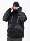 Chillform Glow Trail Reflektierende Camo-Schneejacke für Herren