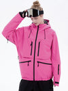 Strapazierfähige, locker sitzende Damen-Cargo-Schneejacke von Steeze HypeShred