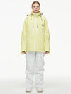 Herren-Backcountry-Bergwindjacke, Thermo-Schneeanzug mit Latzhose