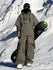 Herren-Schneeanzüge „Keep Money Mountain Chill Baggy“
