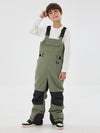 Mountain Trek Light reflektierende, wasserdichte und isolierte Latzhose für Jungen mit Knieschutz