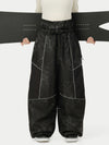 Wild Motion Damen-Schneehose mit mehreren Taschen, reflektierendem Farbblock-Design und extraweitem Sitz