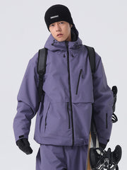 Searipe Herren-Skijacke für Mountain Rider – Robust, wetterfest, Baggy-Schneejacke