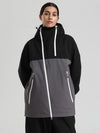 Gsou Snow HyperDrive All-Season Color Block Mountain Cargo Snow Jacket für Damen