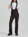 Gsou Snow Elegante Stretch-Skihose mit ausgestelltem Bein für Damen