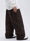 Damen-Skihose mit doppeltem Knie, Mountain Freestyle Baggy Camo