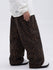 Damen-Skihose mit doppeltem Knie, Leopardenmuster, weit geschnitten, für Mountain Freestyle, Baggy-Stil