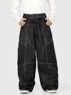 Wild Motion Herren-Schneehose mit mehreren Taschen, reflektierendem Farbblock-Design und extraweitem Sitz