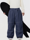 UrbanCraft Herren-Arbeits-Schneehose im Baggy-Stil mit verbesserter Kniebeweglichkeit