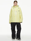 Herren-Backcountry-Bergwindjacke, Thermo-Schneeanzug mit Latzhose