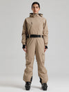 Gsou Snow Alpine Luxe Slim Fit Ganzkörper-Skioverall für Damen