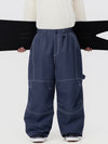 UrbanCraft Herren-Arbeits-Schneehose im Baggy-Stil mit verbesserter Kniebeweglichkeit